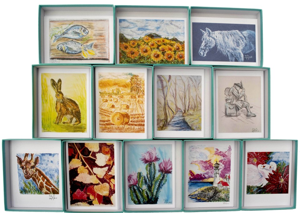 Postcards for Friends with Charlotte Carver Set 1