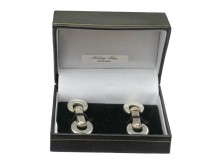 Sterling Silver toggle cufflinks - price reduction!