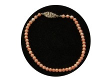 Pink Coral Bracelet