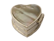 Silver Heart Mother-of-Pearl Box - price reduced!